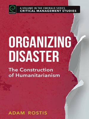 cover image of Organizing Disaster
